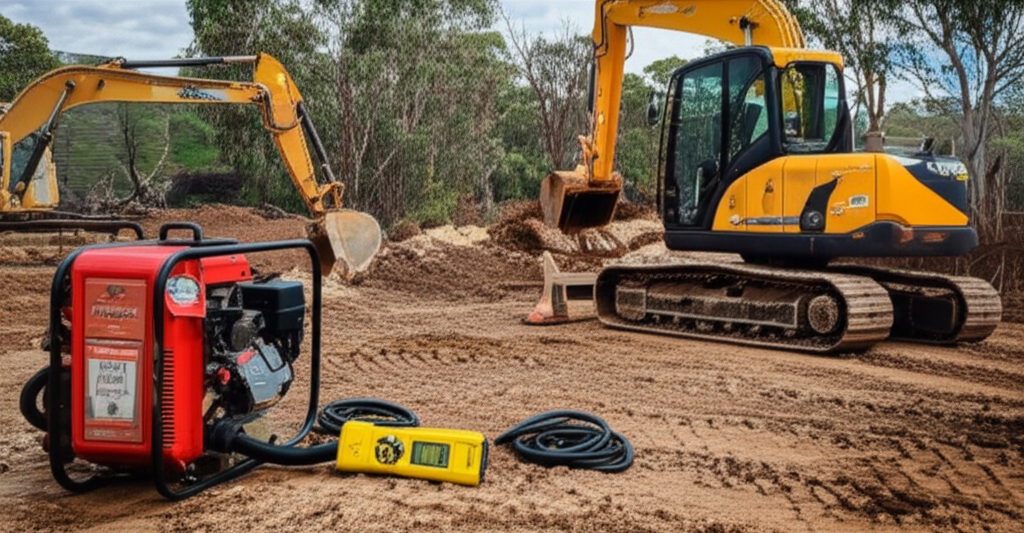 Essential Equipment for Water Damage & Earthmoving in Australia
