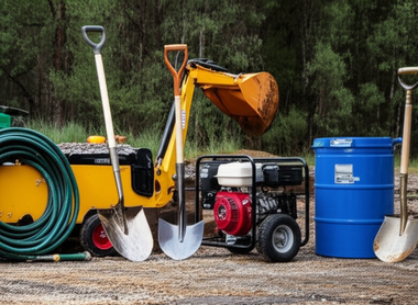 Essential Equipment for Water Damage & Excavation in Australia