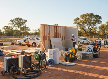 Essential Equipment for Australian Water Damage Restoration and Construction Projects