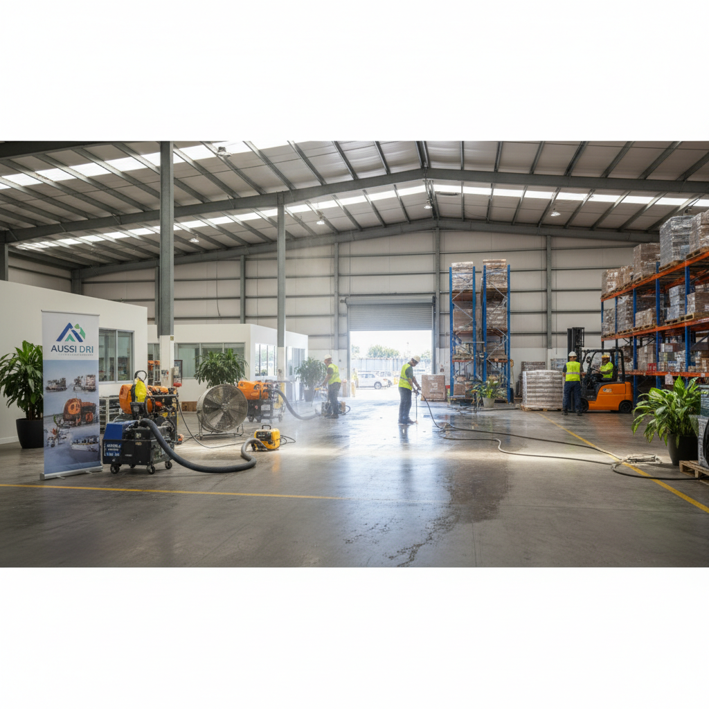 Australian Businesses Achieve Rapid Water Damage Recovery and Enhanced Site Efficiency