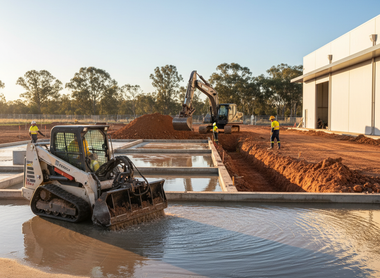 Australian businesses thrive with advanced water damage and excavation machinery
