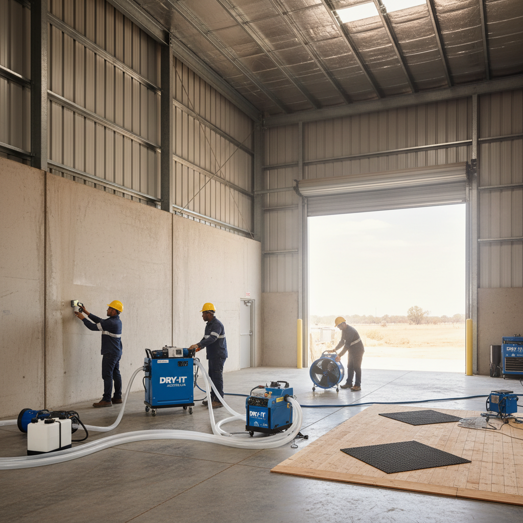 How Australian businesses efficiently manage moisture and restore properties