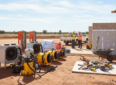 Essential Equipment for Effective Water Damage Recovery and Construction Efficiency in Australia