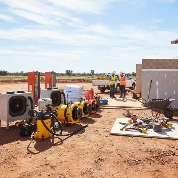 Essential Equipment for Effective Water Damage Recovery and Construction Efficiency in Australia