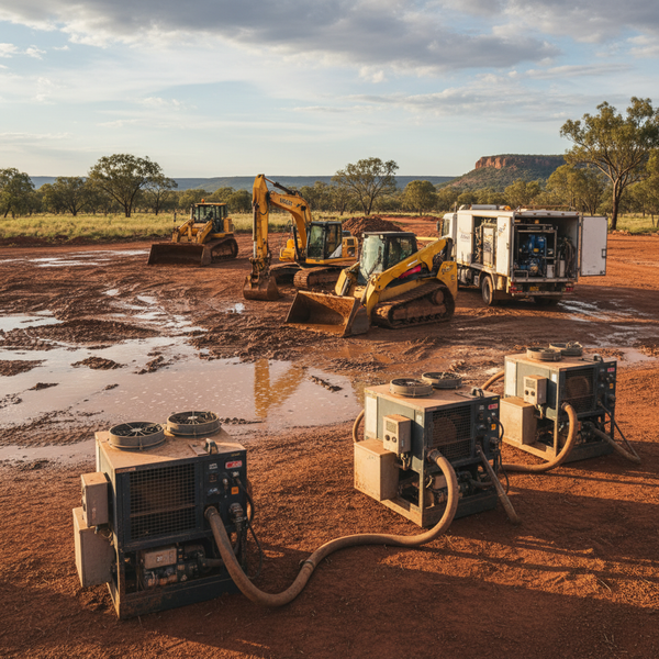Essential Equipment for Australian Water Damage Restoration and Heavy Machinery Operations