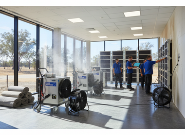 Australian businesses achieve rapid recovery from water damage with advanced restoration tools