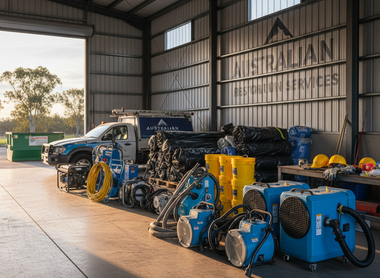 Essential Equipment for Water Damage Restoration and Property Maintenance in Australia