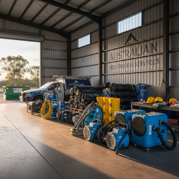 Essential Equipment for Water Damage Restoration and Property Maintenance in Australia