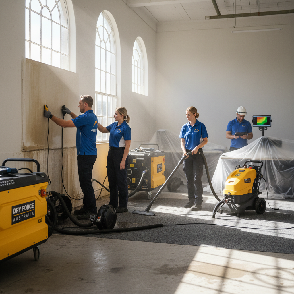 Empowering Australian Businesses with Advanced Water Damage Restoration and Drying Solutions