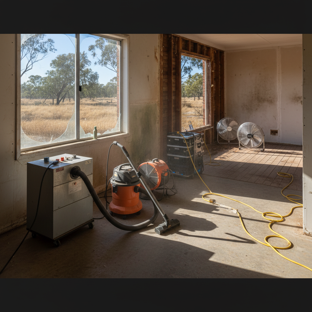 Essential Equipment for Effective Water Damage Restoration and Humidity Control in Australian