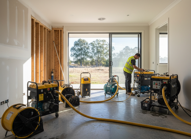 Reliable equipment solutions for water damage and moisture control in Australia