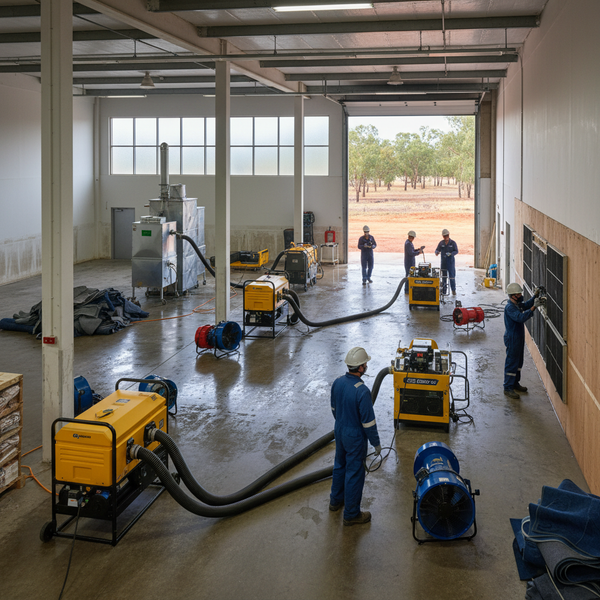 Australian Businesses Safeguard Properties with Advanced Restoration and Drying Equipment