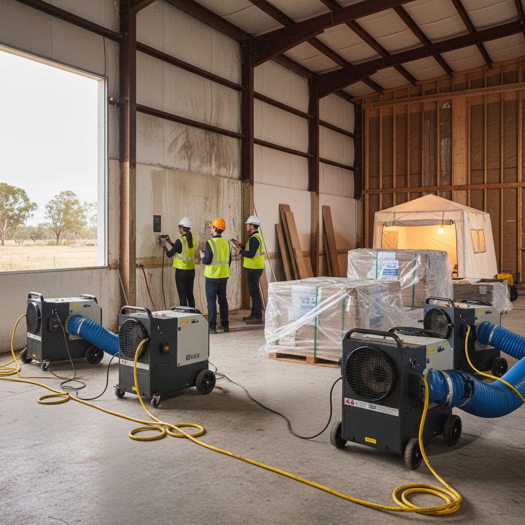 Australian Businesses Optimise Property Recovery and Moisture Control with Advanced Equipment