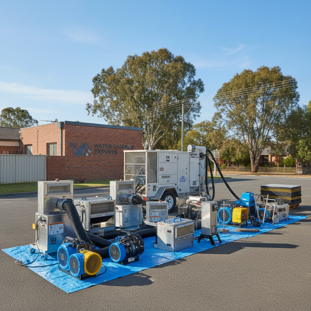 Essential Equipment for Australian Water Damage Restoration and Commercial Drying
