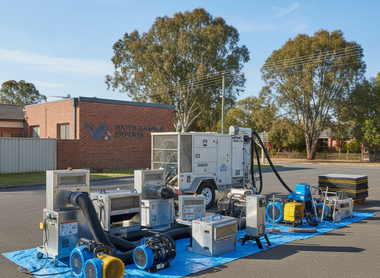 Essential Equipment for Australian Water Damage Restoration and Commercial Drying