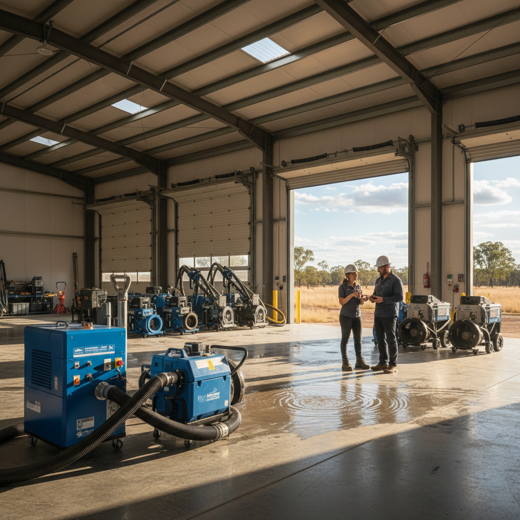 Empowering Australian businesses with advanced equipment for water damage, humidity control,