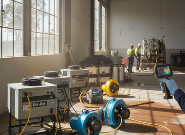 Essential Equipment for Australian Water Damage Restoration and Commercial Drying Success