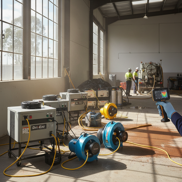Essential Equipment for Australian Water Damage Restoration and Commercial Drying Success