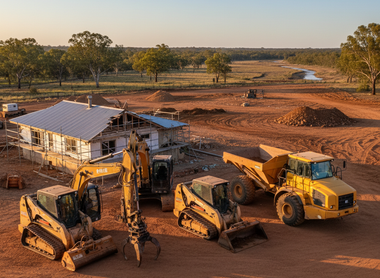 Essential equipment solutions for Australian property restoration and earthmoving projects