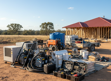 Essential Equipment for Australian Water Damage Restoration and Construction Projects