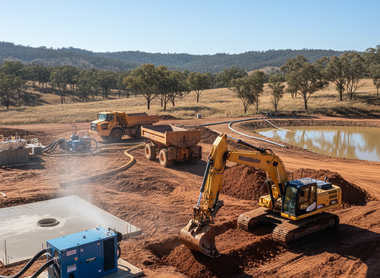 Essential Equipment Solutions for Australian Businesses Managing Moisture and Earthmoving Projects