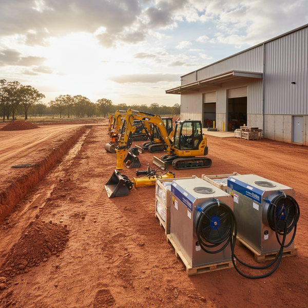 Boosting Australian commercial resilience with powerful dehumidifiers and versatile excavation tools