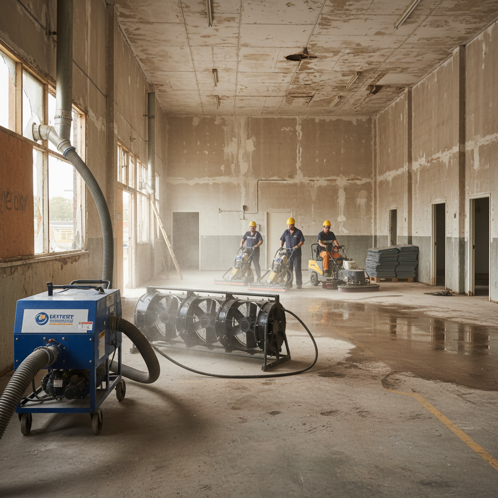 Australian businesses enhance water damage recovery and site preparation with specialised equipment