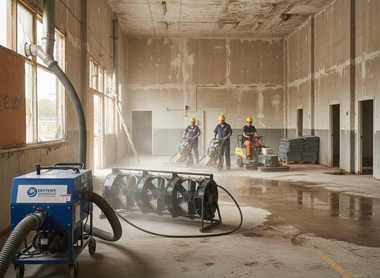 Australian businesses enhance water damage recovery and site preparation with specialised equipment