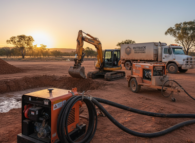 Essential Equipment for Australian Businesses Tackling Water Damage and Earthmoving Tasks