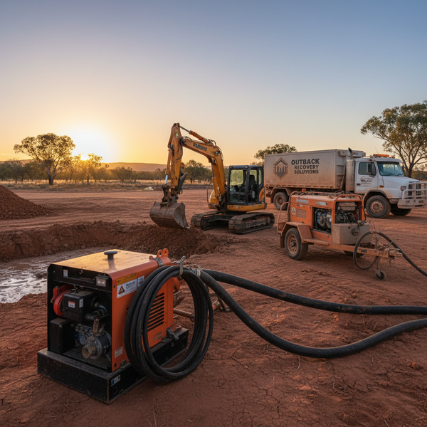 Essential Equipment for Australian Businesses Tackling Water Damage and Earthmoving Tasks