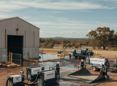 Equipping Australian businesses for effective water damage restoration and site preparation