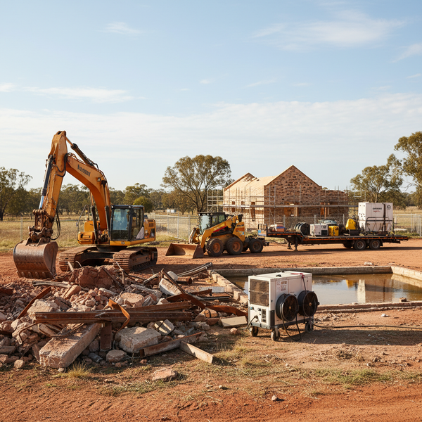 Essential equipment solutions for Australian property restoration and heavy machinery tasks