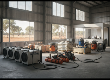 Essential equipment for Australian businesses to combat water damage and enhance operational
