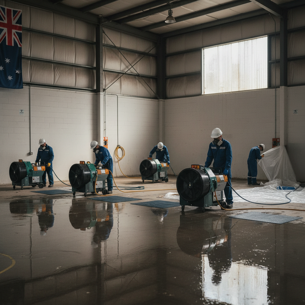Australian Businesses Safeguard Premises Using Advanced Water Damage Restoration Gear