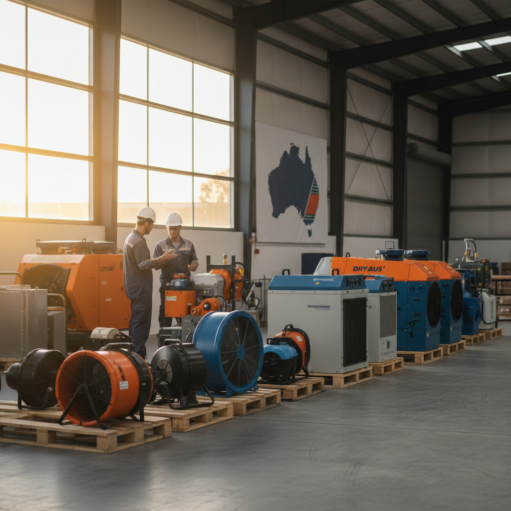 Australian Businesses Thrive with Superior Dehumidification and Restoration Gear
