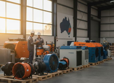 Australian Businesses Thrive with Superior Dehumidification and Restoration Gear