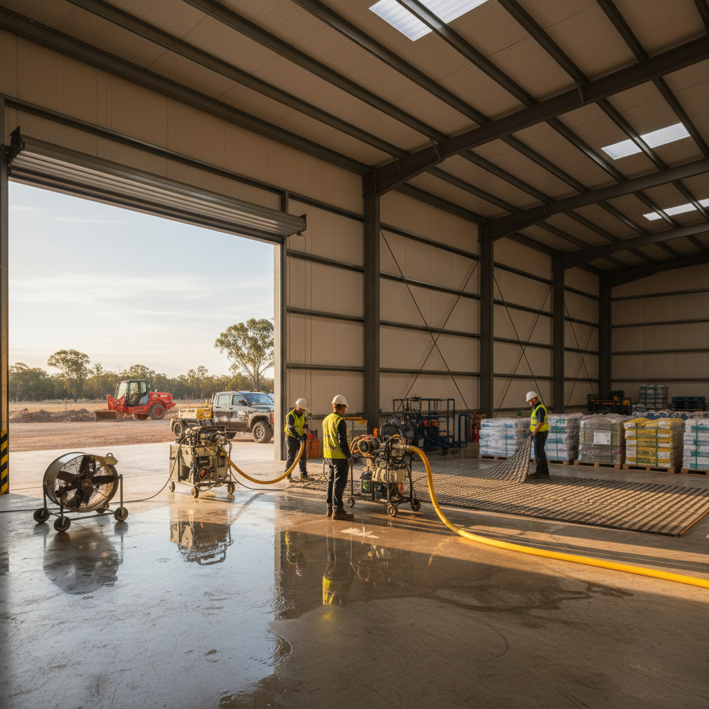 Equipping Australian businesses for efficient water damage recovery and site preparation