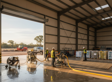 Equipping Australian businesses for efficient water damage recovery and site preparation