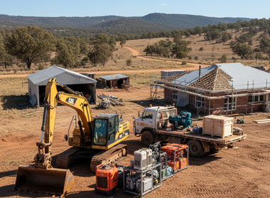 Essential equipment solutions for Australian property restoration and heavy machinery needs