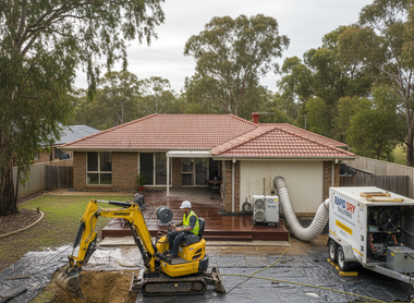 Optimising Australian water damage recovery with advanced drying and compact earthmoving solutions