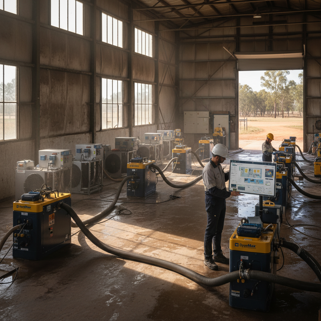 Australian businesses enhance property recovery and operational efficiency with advanced drying