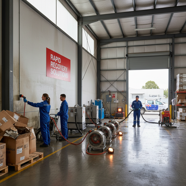 Australian businesses protect properties and expedite recovery with essential restoration tools
