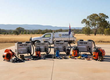 Essential equipment for tackling water damage and boosting productivity across Australia