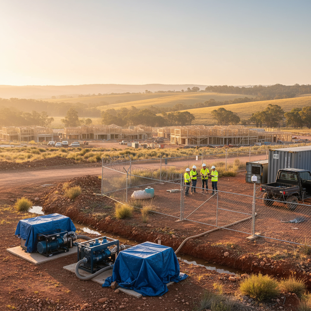 Equipping Australian Projects: Mastering Water Damage, Security & Site Challenges