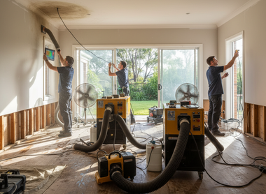 Australian businesses effectively manage moisture and restore properties with advanced equipment