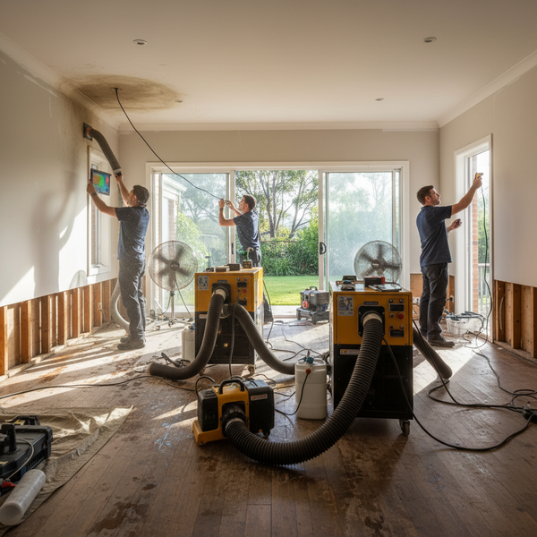 Australian businesses effectively manage moisture and restore properties with advanced equipment