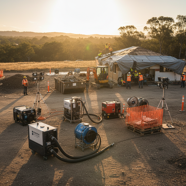 Essential equipment empowering Australian businesses for effective property restoration and site