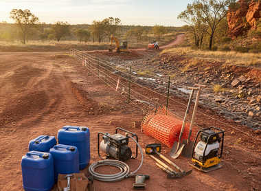 Conquering Australian Site Challenges: Essential Gear for Water, Fencing & Earthworks
