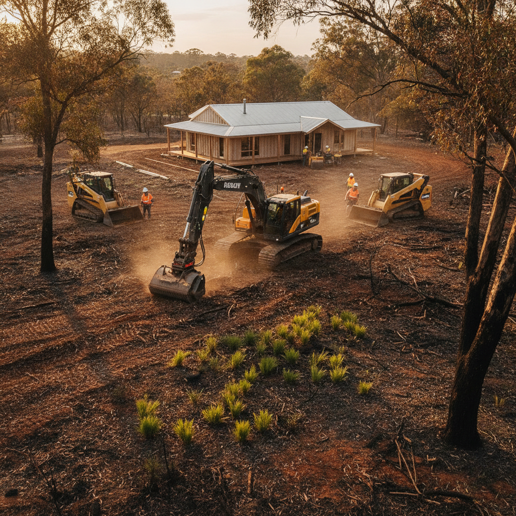 Streamlining Australian Property Restoration and Site Work with Advanced Equipment
