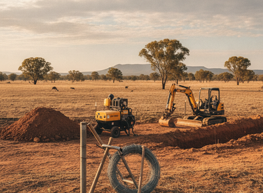 Strategic Equipment Selection: Australian Insights for Drying, Fencing, and Excavation